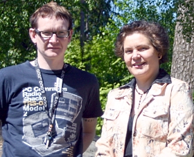 Toni Pippola and Marja Kallioniemi